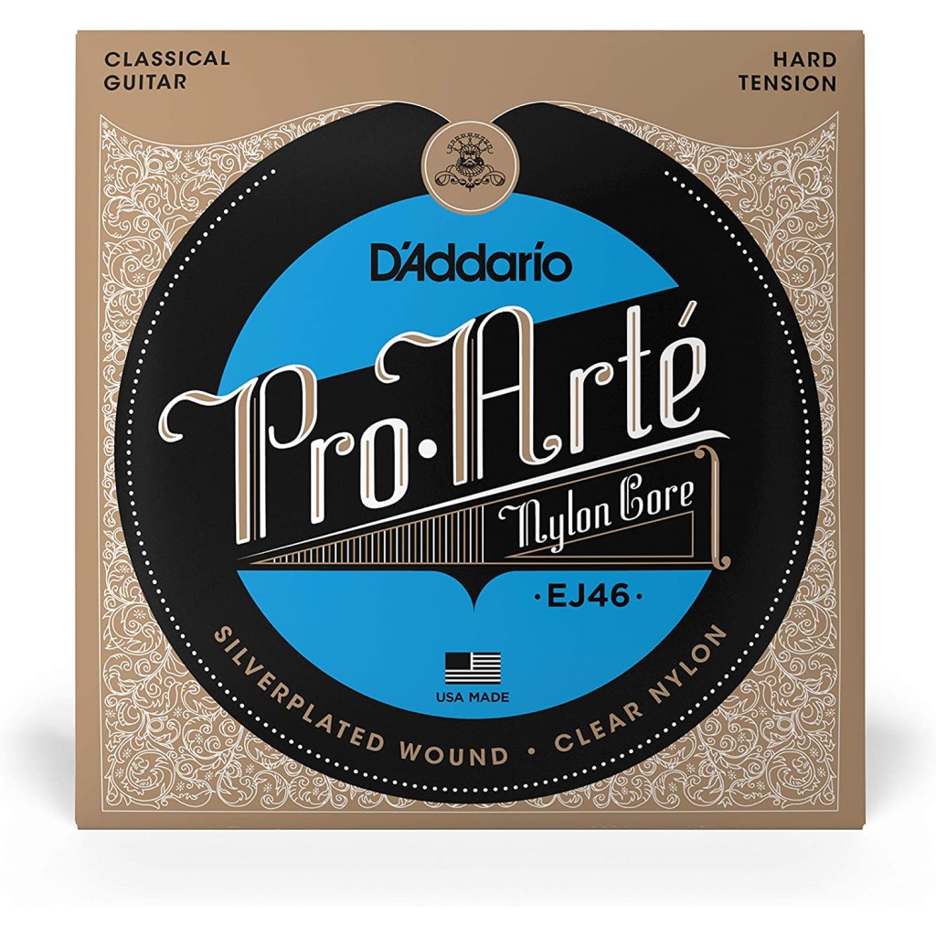 D Addario EJ46 Pro Arte Nylon Core Hard Tension Classical Guitar