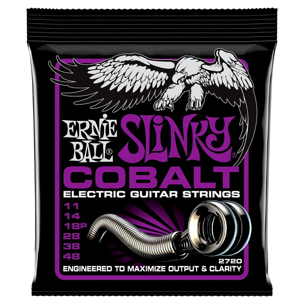 Ernie Ball Slinky Cobalt 2720 Electric Guitar Strings 11 48 CC